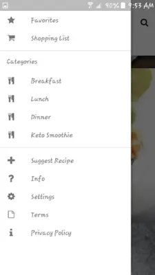 Keto Diet Recipes android App screenshot 4